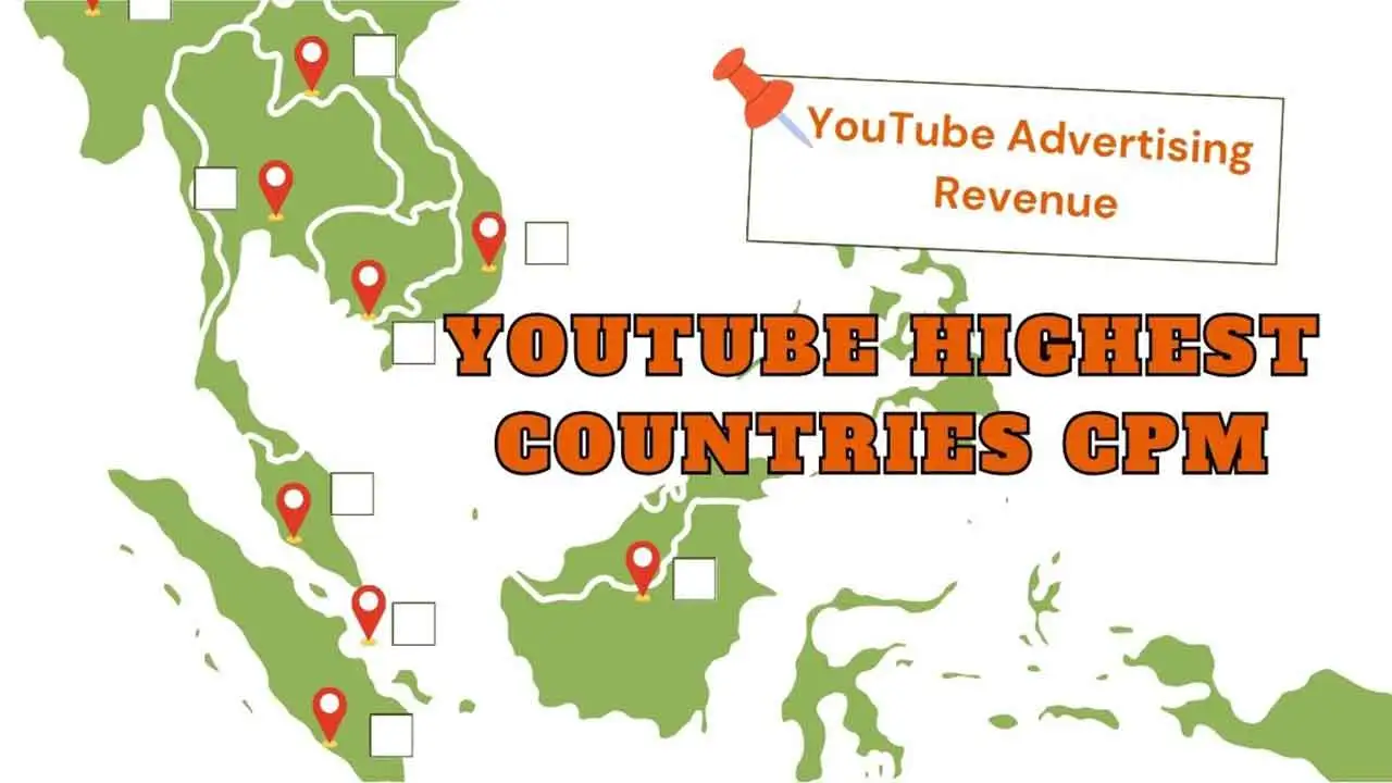 YouTube High CPM Countries List 2023