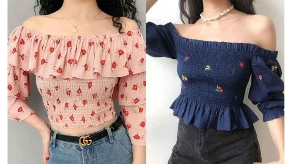 Off-Shoulder Tops Feminist Look Outfit