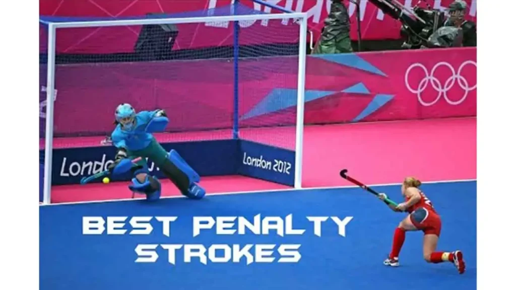 Penalty stroke in hockey