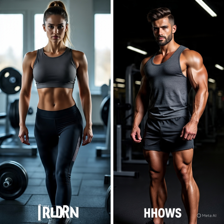 Natural vs Enhanced Physiques